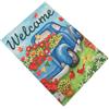 1pc Benvenuto Giardino Bandiera Portica Bandiera Primavera Decorazione