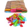 nlighting Coriandoli rettangolari confetti multicolore in Carta ignifuga caduta lenta 1kg