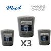 Yankee Candle Kit 3 pz Yankee Candle Original Candele Profumate in g 49 Invernali Autunnali