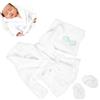 1 set di accappatoio per neonati: accessori per foto a tema spa per neonati -
