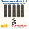 Superior 5 Pz Telecomandi universali Superior programmabili + Programmatore