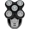 Remington Rasoio Testa Calva Uomo Lama a Doppia Traccia Flessibili con 5 Testine Rotanti