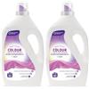 by Amazon, Detersivo liquido per colorati, 60 lavaggi (Confezione da 2)