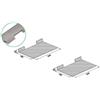 FABER N. 2 filtri cappa 60 antigrasso metallico FABER x mod. 2156 152 2152 estraibile