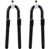 2 Pcs Gancio Appendi Chitarra Reggi Da Muro Appendiabiti Parete Per