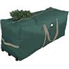 ProPik Borsa per alberi rotabili, adatta per alberi smontati fino a 9 piedi, altezza 63,5 cm x larghezza 50,8 cm x lunghezza 152,4 cm, contenitore di stoccaggio extra-large con ruote (verde)