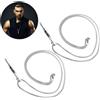 2 Pcs Stainless Steel Necklace for Everyday Wear Collana Ciondolo Sospensione
