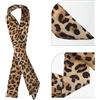 Leopard Print Scarf Belt Cintura Stampata Cinture Moda Donna Animalier