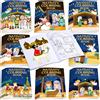 Faccito 24 Libri da Colorare per Attività di Presepe Festa di Natale Natività di Gesù