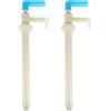 2 Pcs Pompa Trasferimento Manuale Liquido Travaso Liquidi Benzina