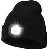 Does not apply Gorro Con Luz, Gorro Con Luz LED Recargable Por USB, Gorro De Punto Con Calentad