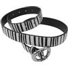 Cintura Zebra Con Fibbia Cinture Di Jeans Alla Moda Per Donna Motivo Zebrato