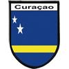 patch toppe toppa bandiera Curaçao chiusura a strappo