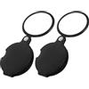 2 Pcs Ingranocurale Di Giornale Occhiali Con Lente D'ingrandimento