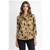 IL THE DELLE 5 Camicia Donna SPOON ORSETTI | Fantasia Multicolor Beige