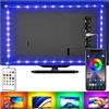 Striscia Di Luci LED per TV, Kit Di Retroilluminazione TV USB Con Telecomando, C