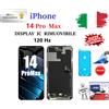 APPLE IPHONE 14 PRO MAX DISPLAY TOUCHSCREEN VETRO CON FRAME PARI ALL' ORIGINALE