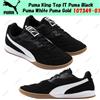 Puma King Top IT Puma Nero Puma Bianco Puma Oro 107349-01 Taglia Uomo