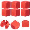 30 Pcs Cubo Legno Cubi Di Materiale in Massiccio Blocchi Lettere