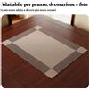 Sottopiatto resistente al calore, PVC, antiscivolo, per foto, motivo casuale