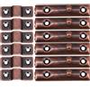 6 Sets Serratura Portone in Acciaio Inossidabile Locket Di Blocco