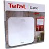 Tefal - Classic 2.0 Bilancia pesapersone elettronica - 180kg - Bianco | Bilancia pesapersone elettronica precisa da 100 g, piano in vetro temperato, 31 x 31 cm, schermo LED invisibile