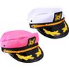 2 Pcs Cappello Da Vela Marinaio Uomo Capitano Della Barca Di Mare