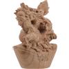 Statue di draghi di legno di legno Mini Drago Ornamento Mini statue di drago