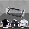 Porta Telecomando Acrilico Supporto Organizer Scrivania Portariviste Espositore