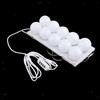 USB Vanity Style LED Dimmerabile Luci Specchio Kit Trucco Cosmetico 10 Lampadine