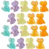 20 Pcs Set Dinosauri Giocattolo Piccolo Dinosauro Decorazioni