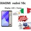 XIAOMI REDMI 10C - 10 C DISPLAY LCD TOUCHSCREEN CON FRAME PARI ORIGINALE