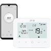 SPC Vesta Thermostat - Termostato riscaldamento WiFi per caldaia a gas, controllo intelligente tramite app, compatibile con Alexa/Google, rilevamento finestra aperta, programmabile e a parete - Bianco