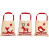 Vervaco Kit Punto Croce Contato ANIMALI NATALIZI DA 3 Sacchetti Bomboniere Da Ricamare Punto Croce ca. 9 x 9 cm Set Fai Da Te Creativo Adulti Ricamo Casa Decorazioni Per Lavoretti Creativi