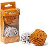 Decora, 0339863 Confezione da 36 Pirottini Tematici, Zucca e Fantasma, per Cuocere, Presentare e Regalare Muffin, Resistono Fino a 220°, in Comodo Blister, Dimensione ø 50 x 32 cm, Made in Italy