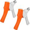 2 pezzi di plastica per irrigazione a goccia, perforatrice per tubi, strumento