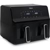 TRISTAR Friggitrice ad aria doppio cestello 2 x 4lt Tristar FR-9040