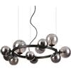 Ideal Lux PERLAGE SP11 FUME' Mod. 271392 Lampada A Sospensione 11 Luci