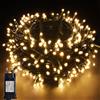 Does not apply 53M Cavo Verde Scuro Catena Luci a Led Luminoso Natalizia Luce Lucciole Con 12 F