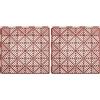 2 Pcs Tappetini Per Esterni Piastrelle Pavimenti Plastica Tappetino Antiscivolo