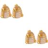 2 Pcs Vassoio Decorativo Decorazione Nido D'ape Decorazioni Di Alveari