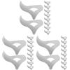 10 Pcs Noce Aprinoci Nucci Strumento Per Schiaccianoci Sgusciatrice Di