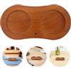 Porta Macina Sale Macinino Legno Pepper Mill Base Wooden for Grinder