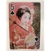 Carte da gioco giapponesi Maiko Geisha Giappone Kyoto Club culturale tradizio...