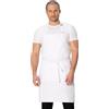 Chef Works Grembiule da macellaio F8, lunghezza 86 cm x larghezza 61 cm, nero