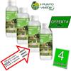 Adama DISERBANTE TOTALE glifosate ERBICIDA 4 x 500 ml 2 LT GLIPHOGAN sistemico Adama