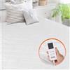 VEVOR Materasso Riscaldato Elettrico Queen Scaldaletto con Timer 195 x 165 cm