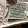 Markenlos Mezuzah Scroll 7 Cm Kosher Pergamena Torah Klaf 2,8 Pollici Ebraico Judaica E...