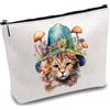 Does not apply Borsa per Trucchi per Gatti Borsa per Cosmetici in Tela Astuccio Multifunzionale