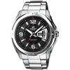 Casio Orologio EDIFICE Classic Black e Silver EF 129D 1AVEF